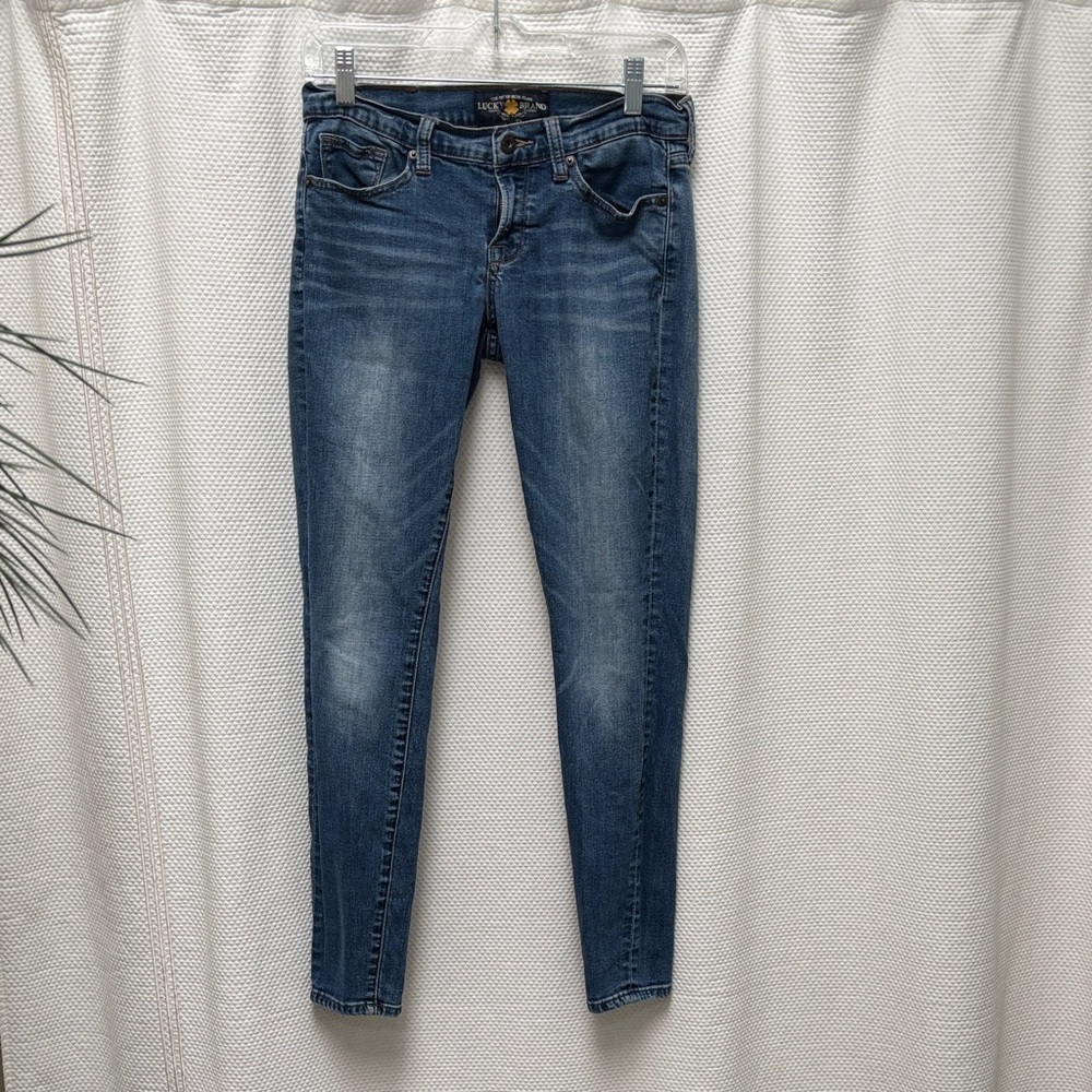 Lucky Brand Women's Skinny Jeans - Dark Blue 4/27
